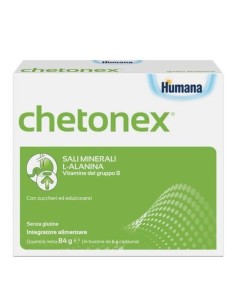Humana Chetonex Integratore Vitamine 14 Bustine